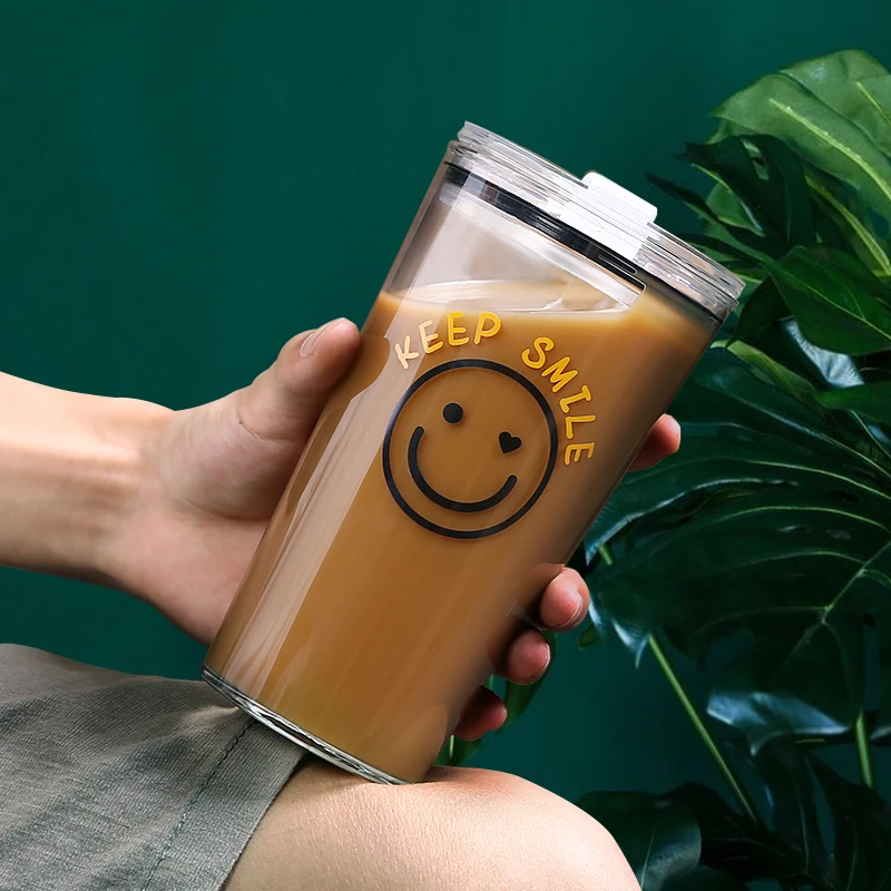 Стакан для воды в стиле интернет-знаменитостей Женская чашка молока и чая с