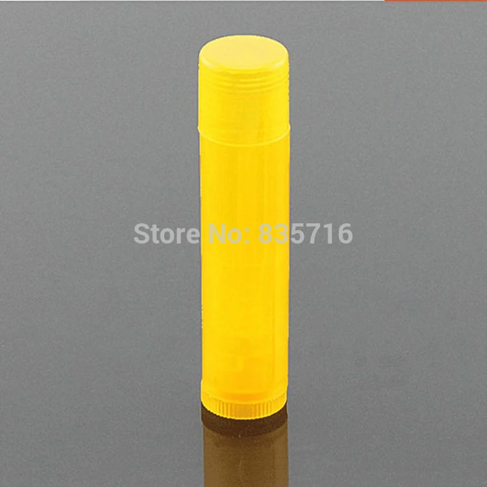 Новинка 2020 100 шт./лот разноцветные Пустые контейнеры для бальзама губ прозрачная