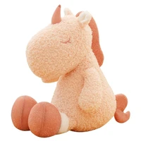 original new unicorn doll plush toy dinosaur moose wolf doll animal pillow custom gift to send girls