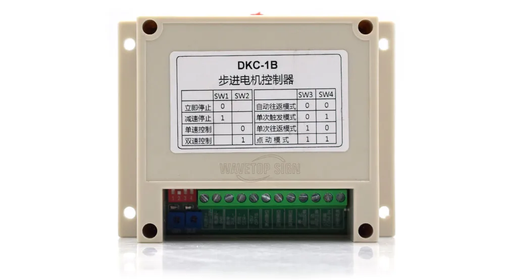 WaveTopSign Промышленный Тип DKC-1B контроллер шагового двигателя одноосевой импульсный генератор Серводвигатель PLC регулировка скорости
