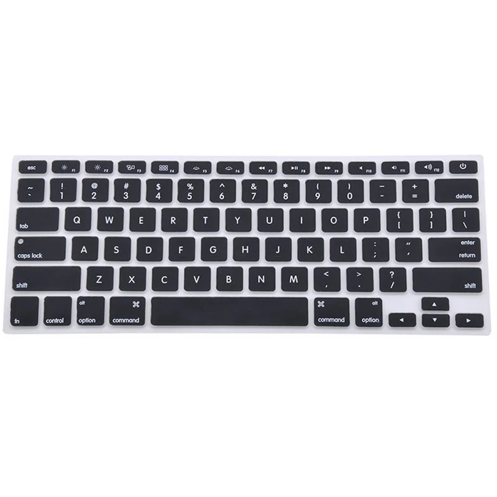 Силиконовая защитная накладка на клавиатуру для Apple Pro 13 15 17 Air мягкие наклейки 7