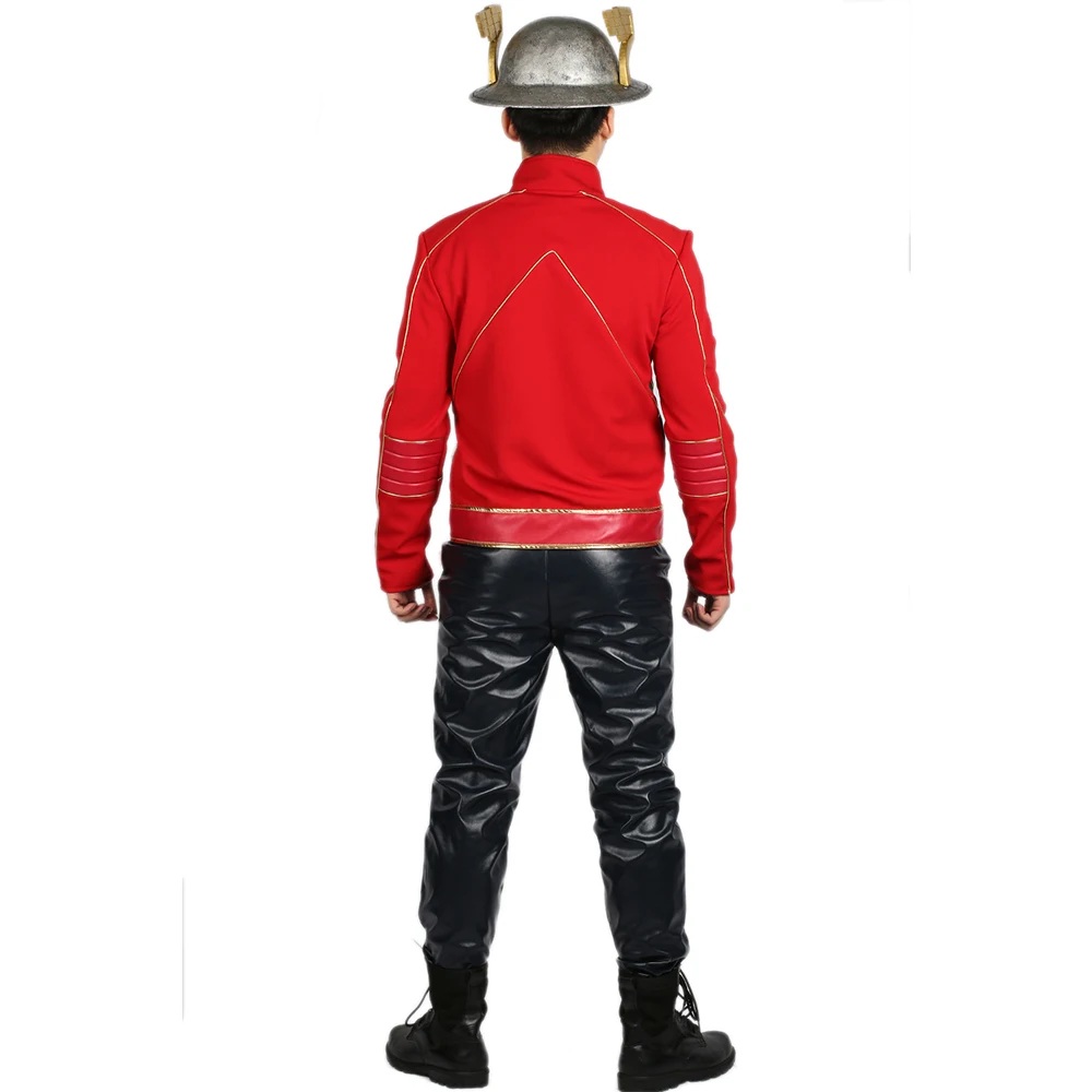 X-COSTUME распродажа 45% скидка флэш сезон 2 Джей костюм garrick для косплея и Хэллоуина подарок для фанатов высокого качества