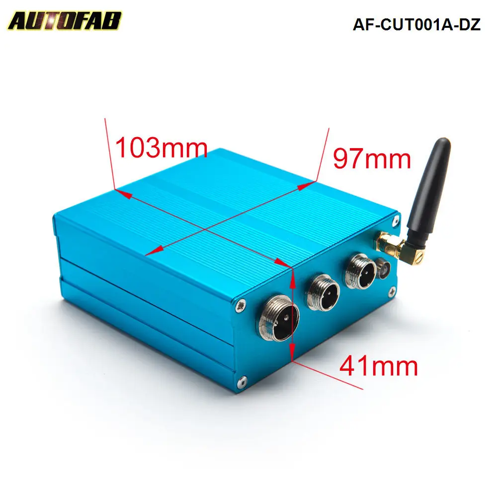 Электрический регулятор выхлопного клапана с 2 удаленными проводами для