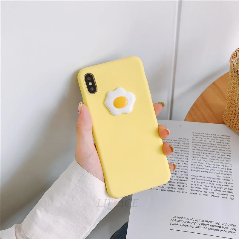 Забавный силиконовый чехол для телефона с 3D яйцом samsung galaxy s10 e plus 5g s10e s9 s8 s7 s6 edge note