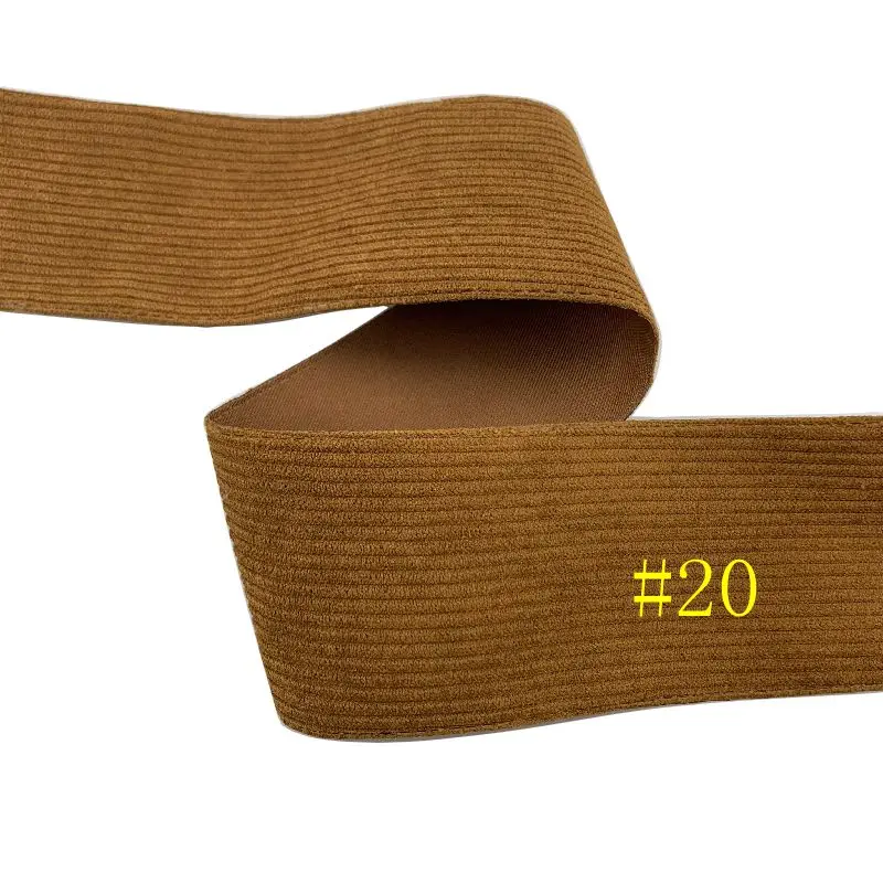 Оптовая продажа новый дизайн 3 &quot75 мм Вельветовая лента 25 ярдов в рулоне цветов