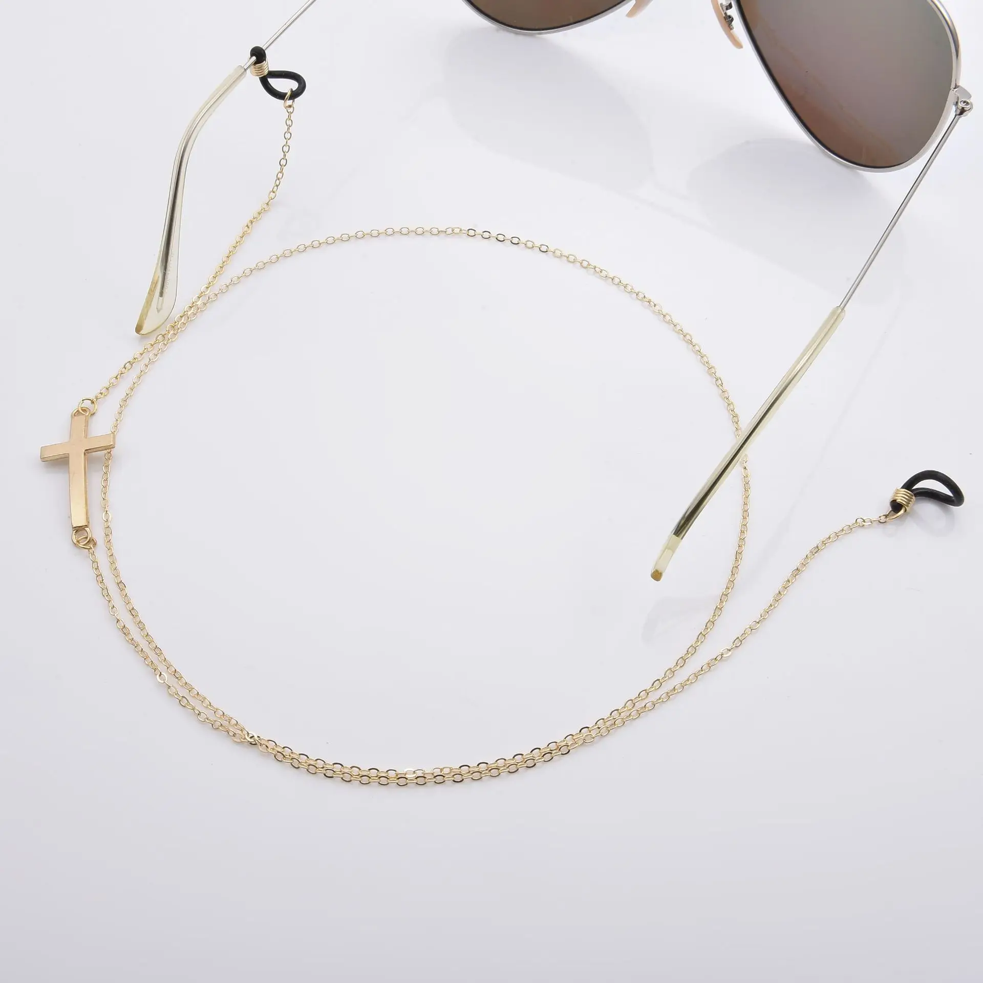 Цепочка для очков мужчин крест веры шнурок модный ремешок шнур солнцезащитных