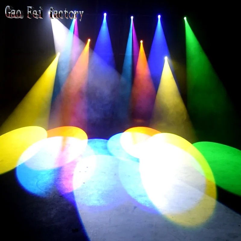 

60W Mini Led Dmx Gobo Moving Head Spot Light For Club Dj Stage Lighting Party Disco Wedding Event