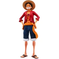 28cm one piece monkey d luffy action figure toys doll christmas gift with box