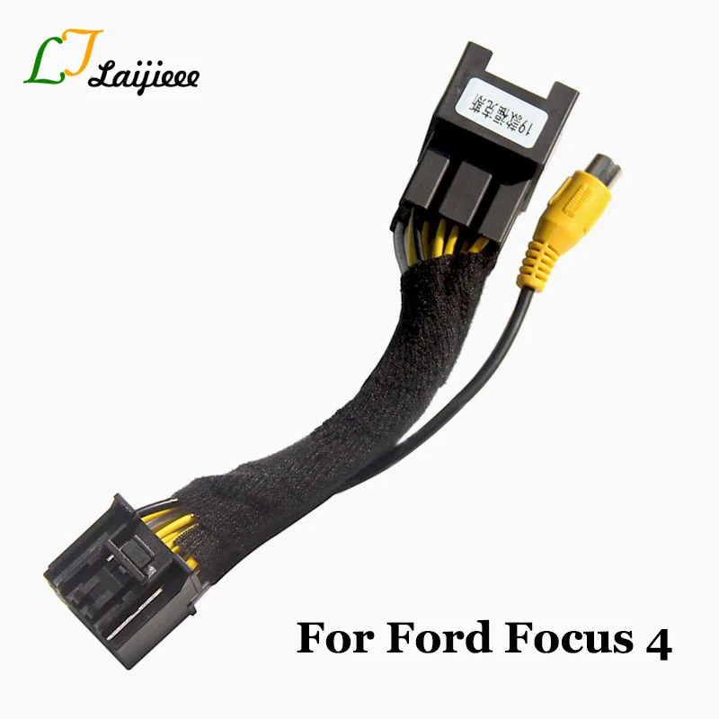 For Ford Focus 4 Mk IV 2019 2020 2021 Rear Reverse Camera Adapter Connection Cable To Original Screen With HARMAN Head Unit