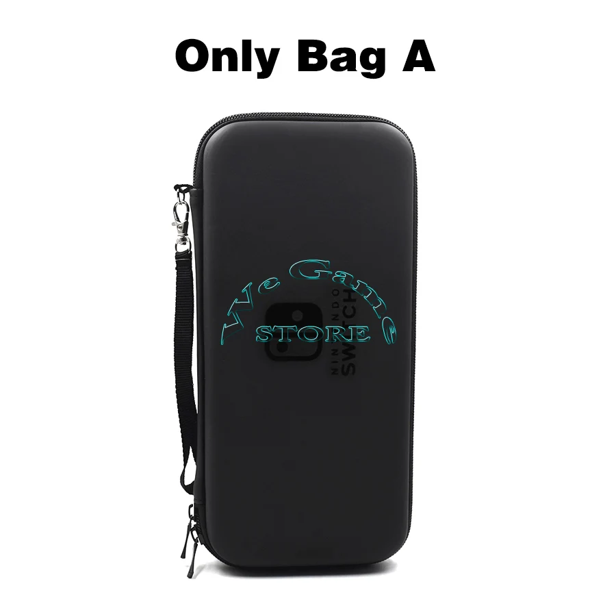 Only Bag A Дорожный переключатель 5 в 1 аксессуары чехол Жесткая Сумка для хранения Кристаллическая оболочка протектор экрана колпачки на большой палец 【doswitch ручки - Цвет: Only Bag A