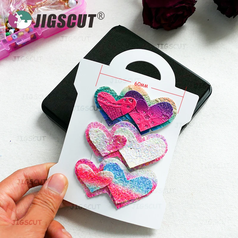 

Hair Clips die Easter Bunnies Jigscut-CLIPS-0023