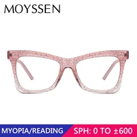 women fashion oversized cateye frame glasses butterfly shape blue light blocking eyeglasses optical prescription eyewear goggles