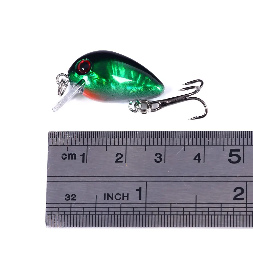 11Pcs Crank Fishing lures Wobbers For Fly Crankbaits Pesca With 10# Hooks Tackle Small Hard Baits 10 Colors | Спорт и развлечения