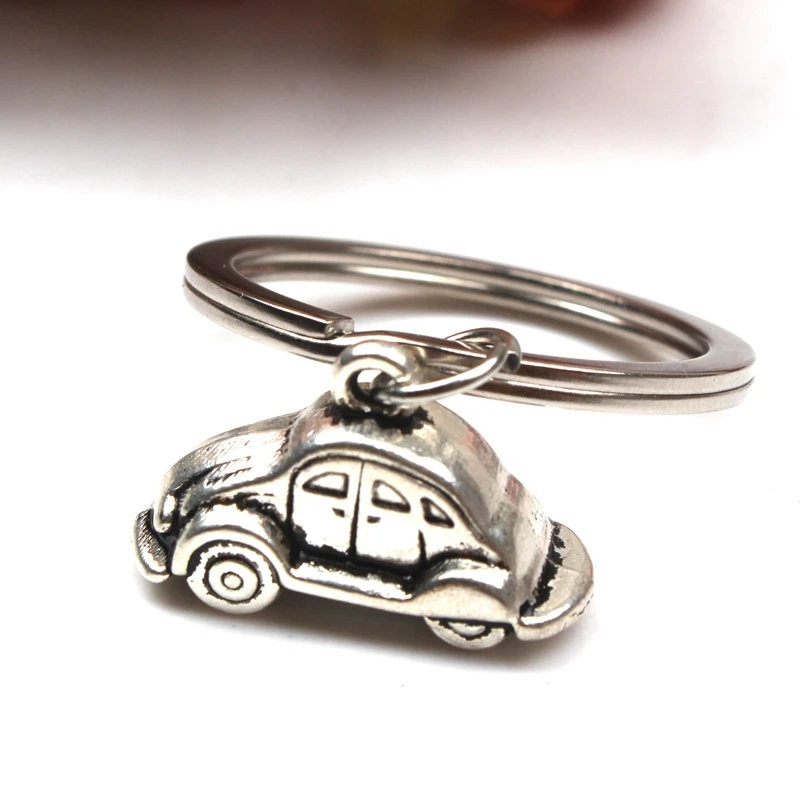 Ретро Модный Набор для ремонта авто брелок мини ключ стальная линейка ножовка