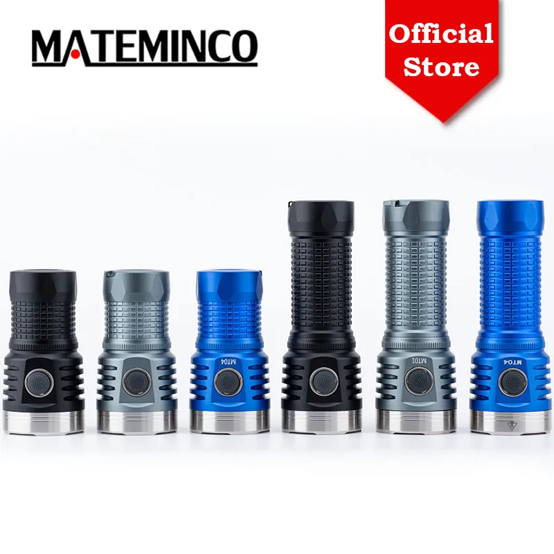 Mateminco MT04 маленький портативный Cree XHP50.2 12600lm 26650 аккумулятор Anduril UI USB Type C
