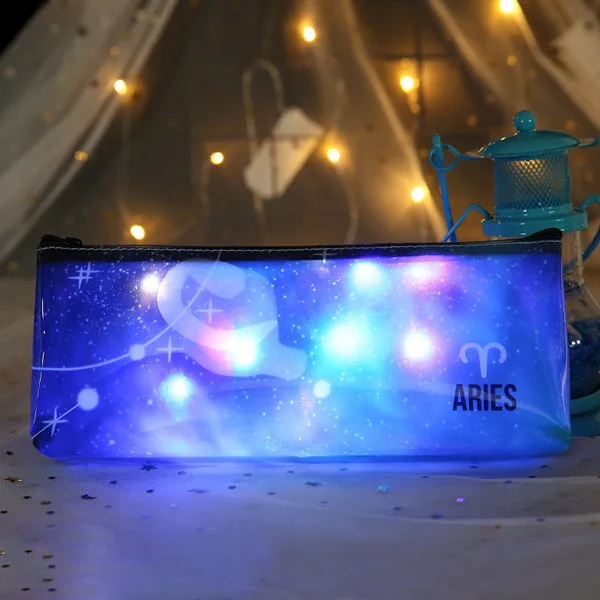 1 Чехол для карандашей школьные принадлежности lapiceras estuche escolar Twelve constellations trousse skolaire stylo Kawaii kalem kutusu - Цвет: 1