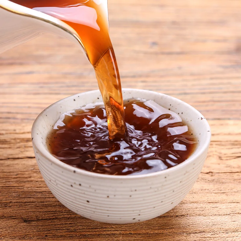 Купи и отправи 1 Yunnan Pu'er спелый чай кирпич старый Chen кирпичный 250 г твердый 2