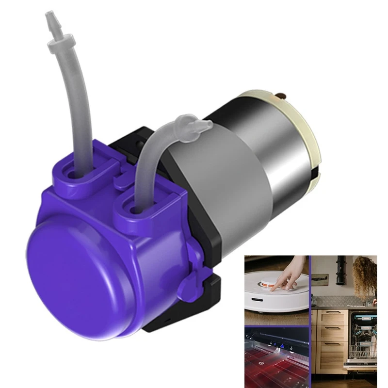 

Water Diaphragm Pump Purple DC 6/12/24V Self Priming High Pressure Automatic Switch Houseold/Garden Washing