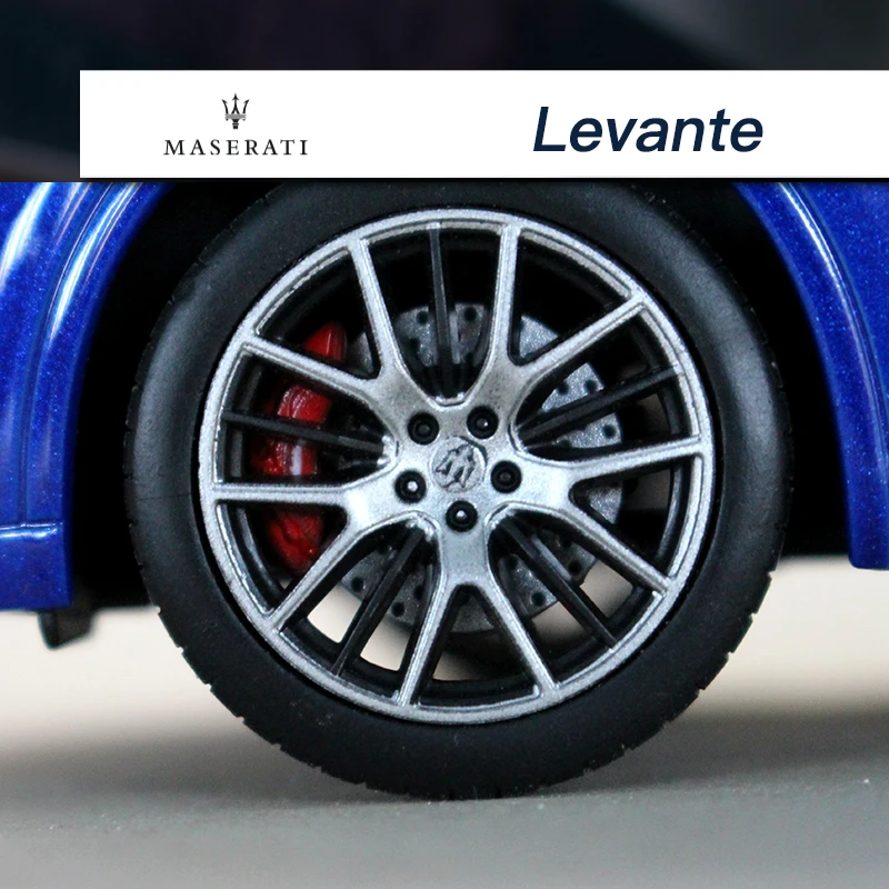 Модель автомобиля WELLY 1:24 Maserati Levante из сплава декоративная коллекция игрушечные