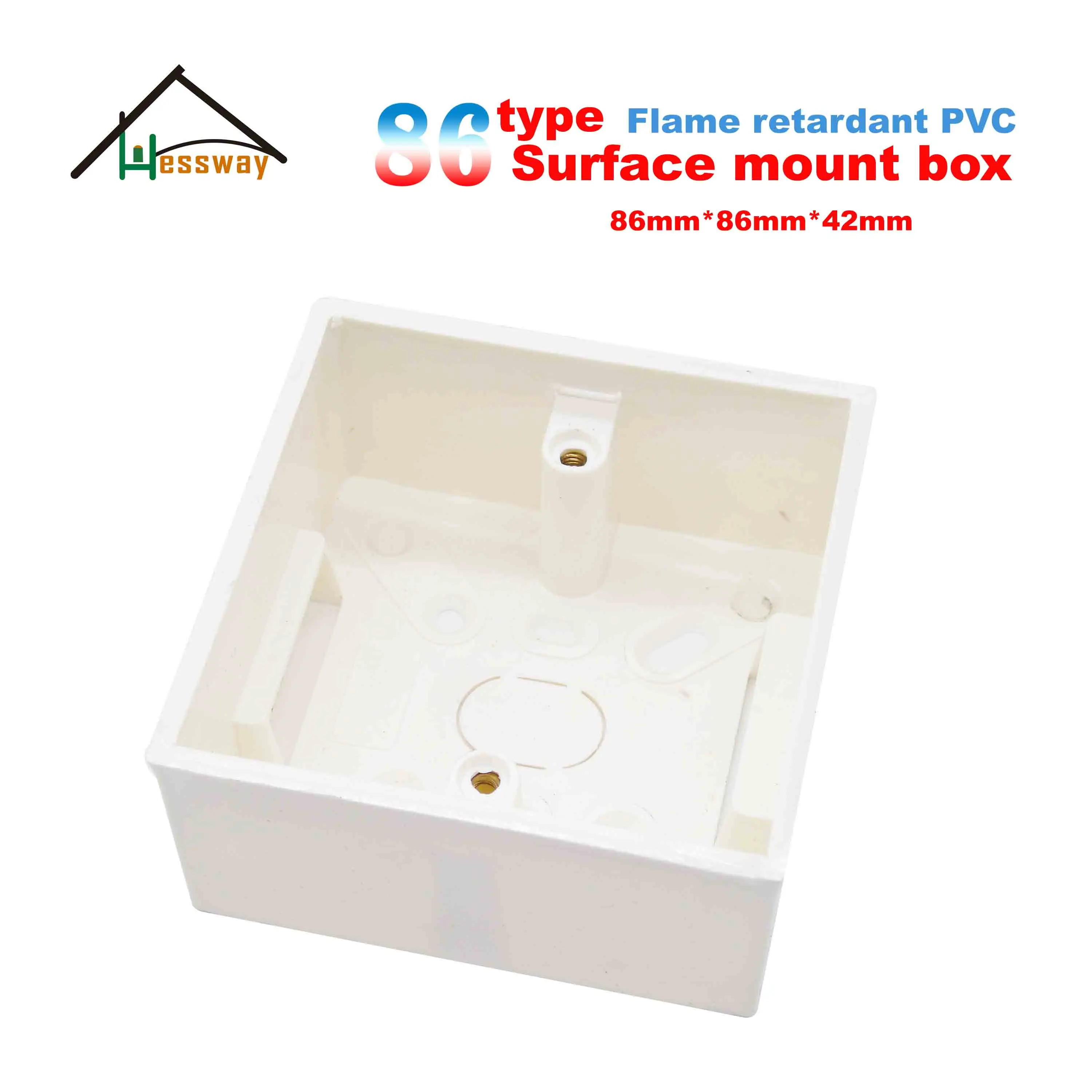 Специальный размер 86 × 42 мм настенное крепление для поверхности с соединительной