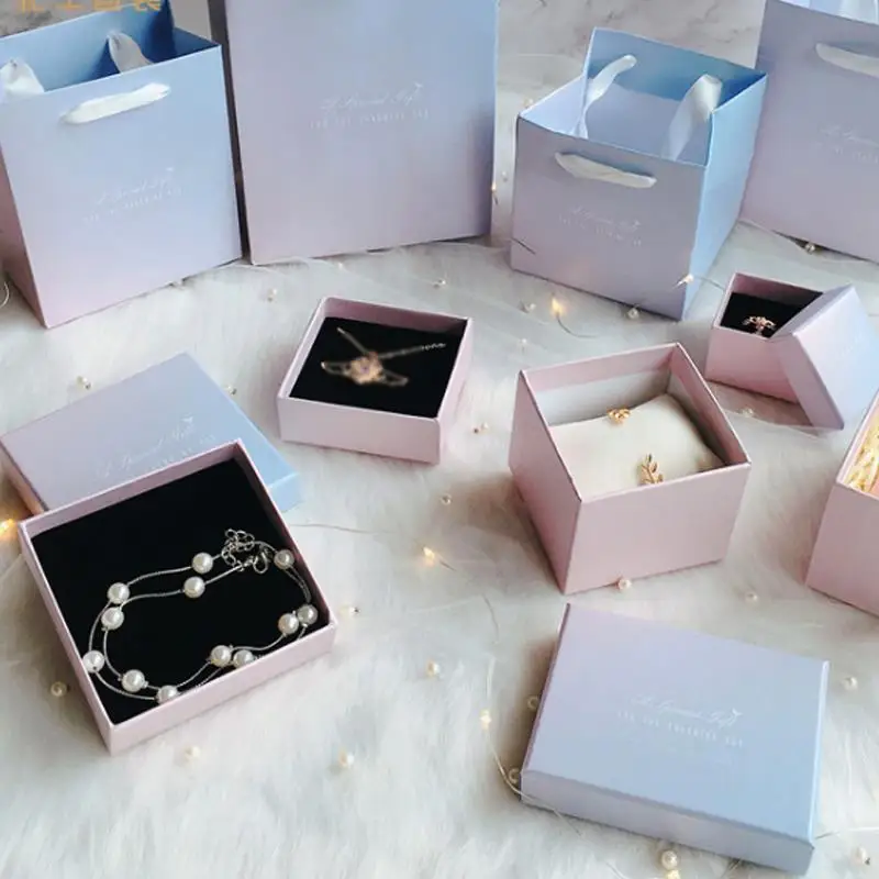 

Jewelry box Gift bag Fashion Luxurious Necklace box Bracelet box for girl Gift decoration Women