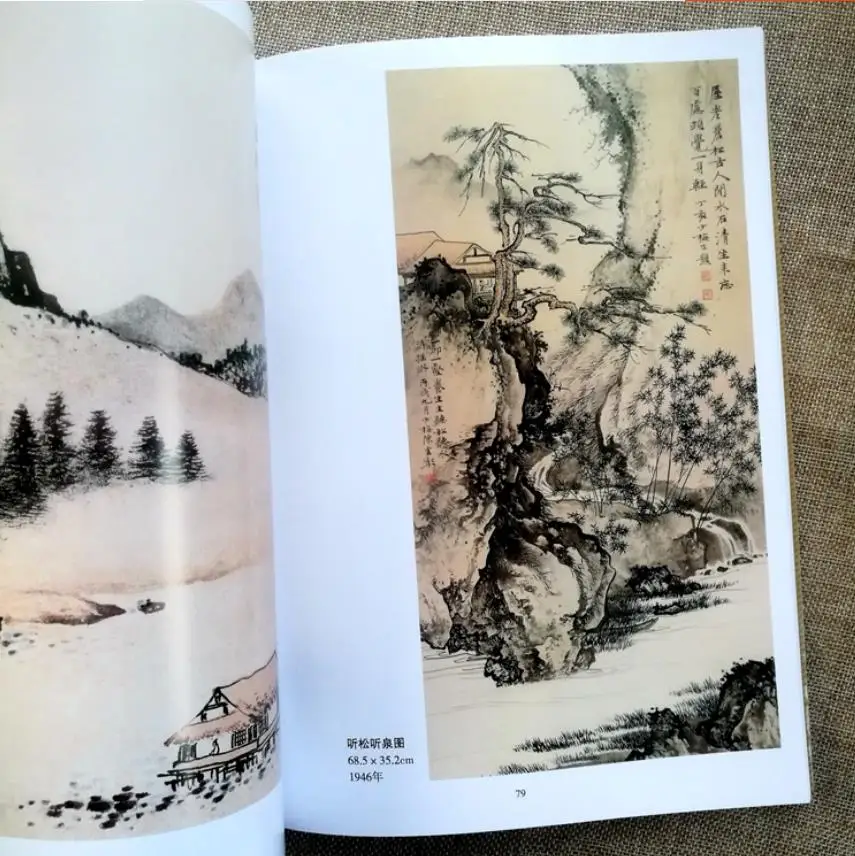 Китайские известные картины книга Chen Shaomei персонаж пейзаж Живопись Арт КНИГА