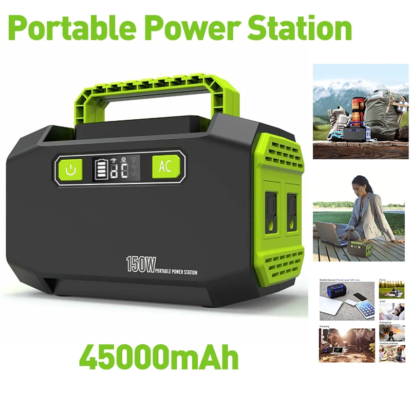 Портативный генератор питания резервное портативное зарядное устройство 45000 мАч