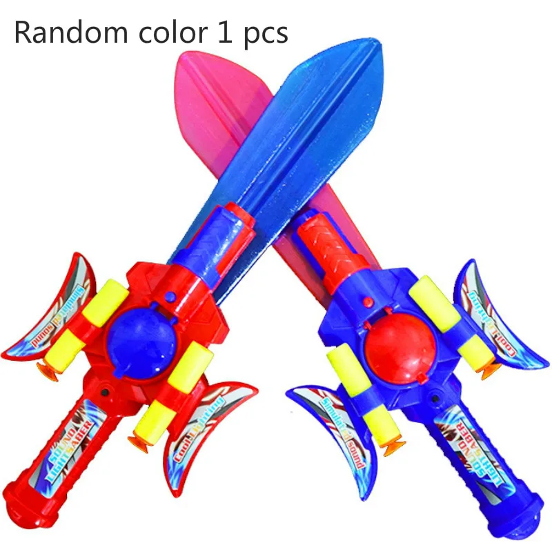 Игрушки со звуком светящиеся игрушки мечи роботы из ЭВА мягкие для игр и съемки