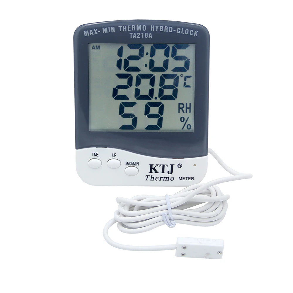 Метеостанция с цифровым ЖК-дисплеем уличный гигрометр измеритель влажности и