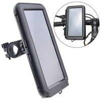 2021 new upgrade waterproof bicycle phone bag case cover motorcycle bike handlebar cell phone mount for iphone 12 samsung xiaomi