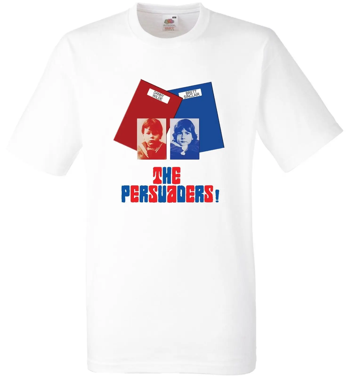 В PERSUADERS футболка FRUIT OF THE LOOM полиэстер Марка 2020 мужской короткий рукав топы