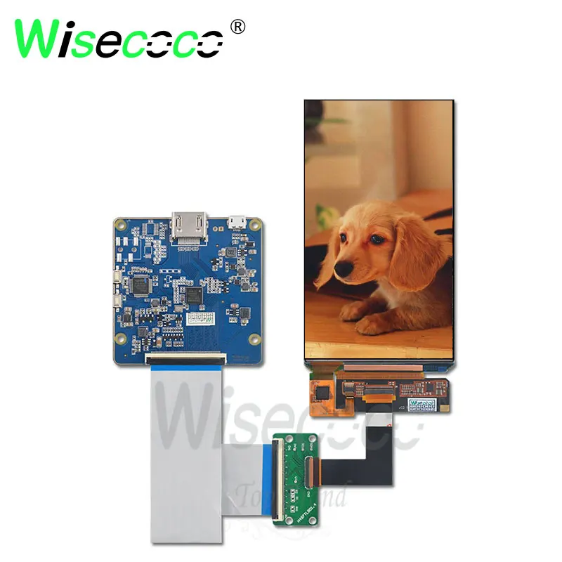 Wisecoco Дисплей для мобильного телефона 5 дюймов 720*1280 OLED ips экран с HDMI micro USB драйвер