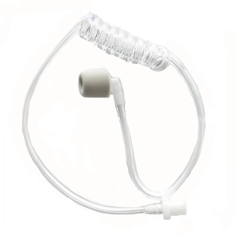 100PCS Walkie Talkie Soft Memory Foam Earbuds Earmuffs T100 Noise Isolation Eartips for Acoustic Tube In-Ear Earphone