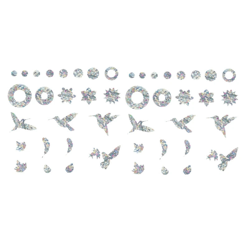 

Bird Static Window Stickers Anti-Collision Window Decals Are Suitable for Bird Attack Prevents Birds Retail