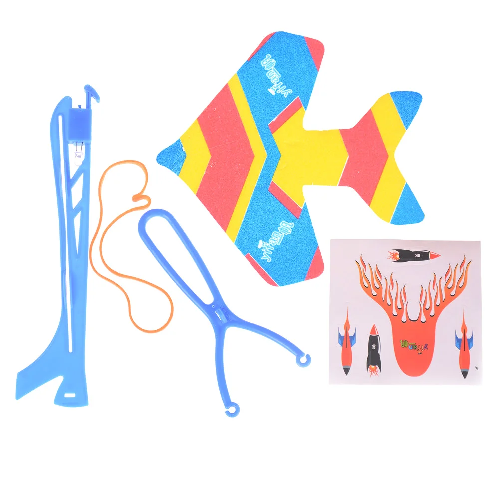 Самодельная вспышка циклотрон светильник самолет Рогатка для детей Подарочные