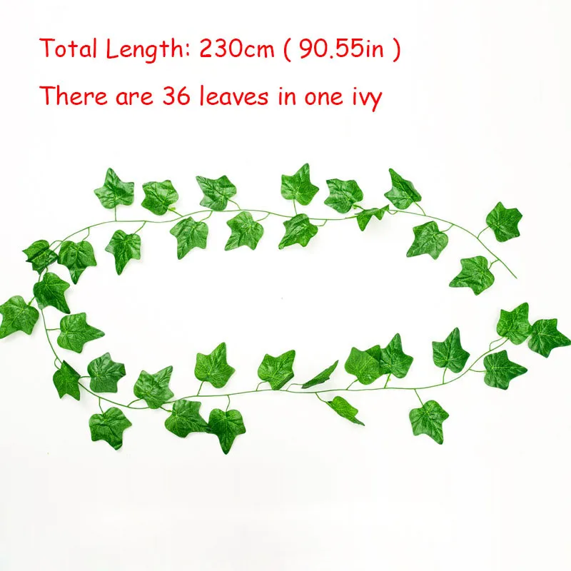 

Зелёная искусственная винная лоза 230 см