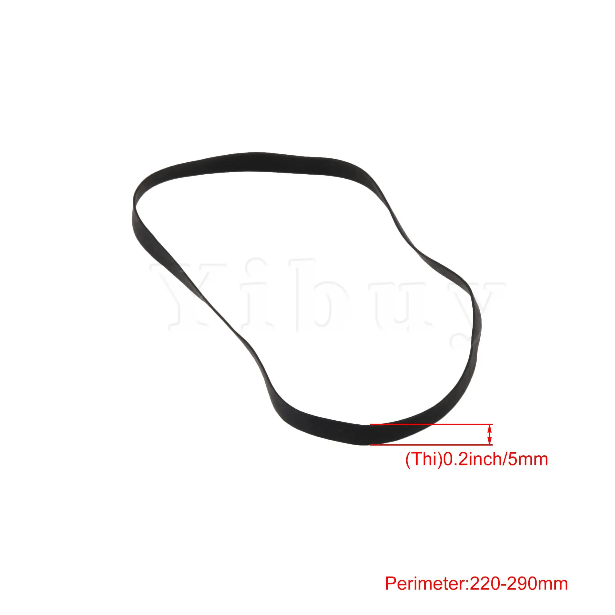 

Yibuy DVD Drive Rubber Belt with Different Size 0.19inch Width Set of 20