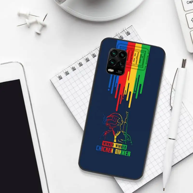 

0 PlayerUnknown's Battlegrounds Phone Case For Xiaomi 8 9 Se 10 10pro Note 2 3 10 MIX2 S MAX2 3 F1 5X