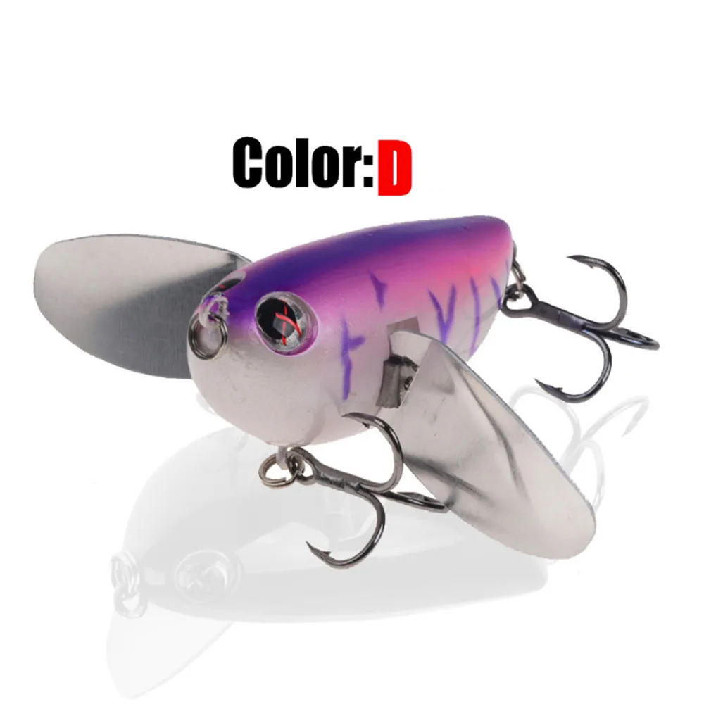 1 шт. Поверхностная приманка наживка 6 см 12,7 г плавающая наживка Топ воды Crankbait воблер, твердая Поппер приманка Whopper Plopper твердая приманка