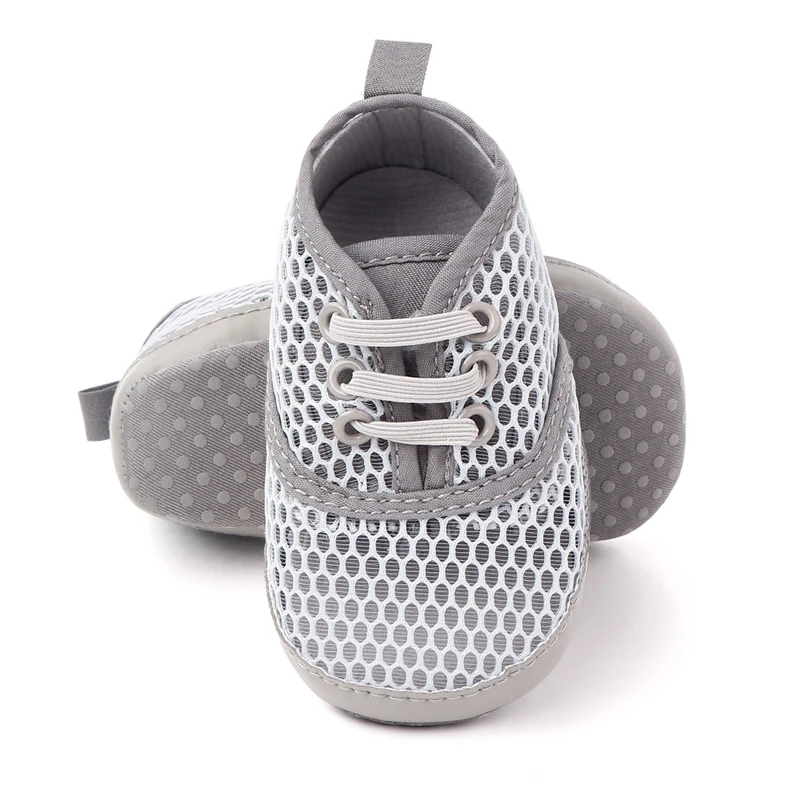 Детские кроссовки из сетчатой ткани спортивная обувь для новорожденных