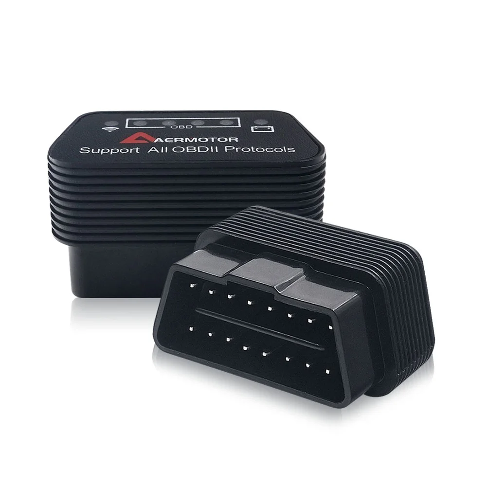 Автомобильный диагностический адаптер Aermotor ELM327 Wi Fi OBD2 сканер для обнаружения