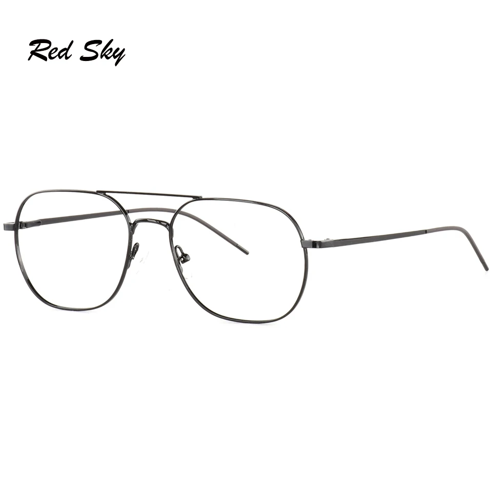 Ретро металлическая оправа для очков унисекс из нержавеющей стали оптических