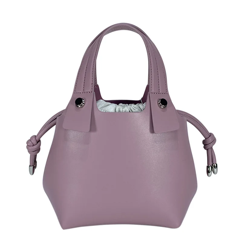 

Drawstring Handbag Crossbody Bags For Women Shoulder Bag Brand Designer Women Luxury genuine Leather Bucket Bag