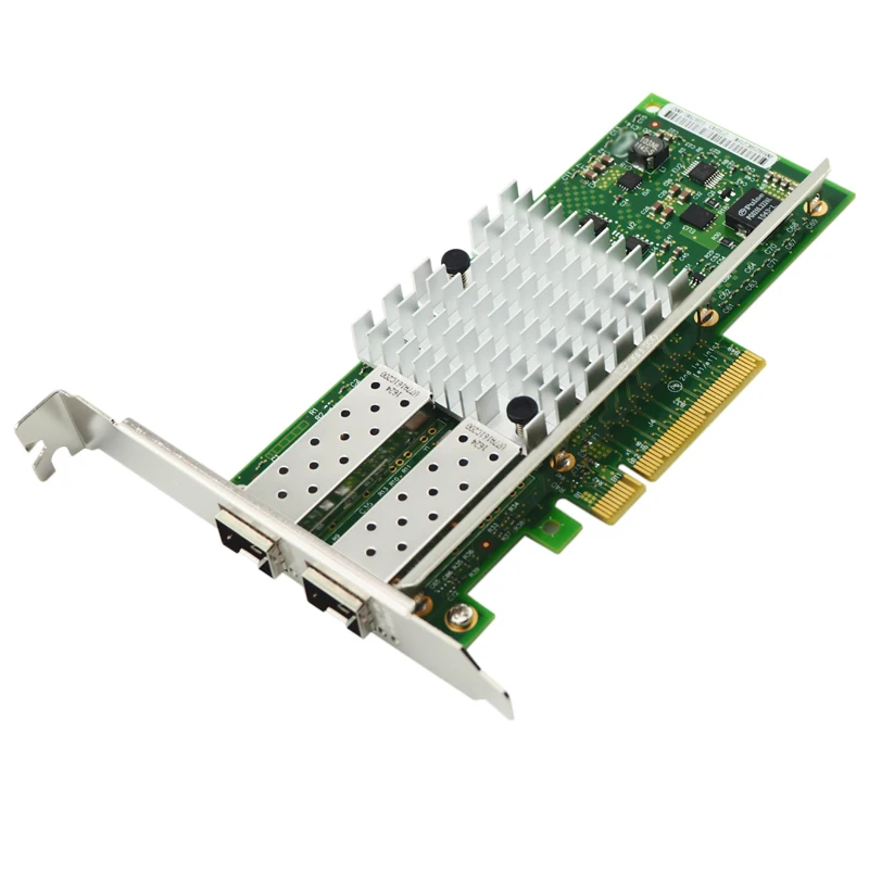 

10 гигабитных PCI-E двухпортовый LC оптоволоконный Ethernet серверный адаптер E10G42BFLR X520-LR2 Бесплатная доставка