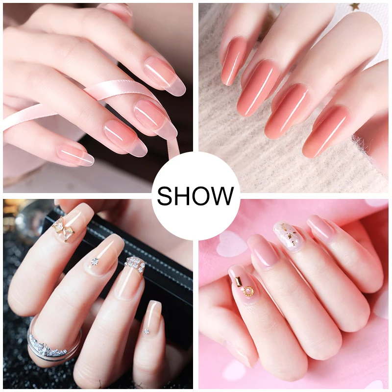 

Limegirl Poly UV Gel Set Nail Gel Kit 15ml Crystal Builder Clear Colors Gel with Lamp Gel Nail Polish For Nail Extensions Set