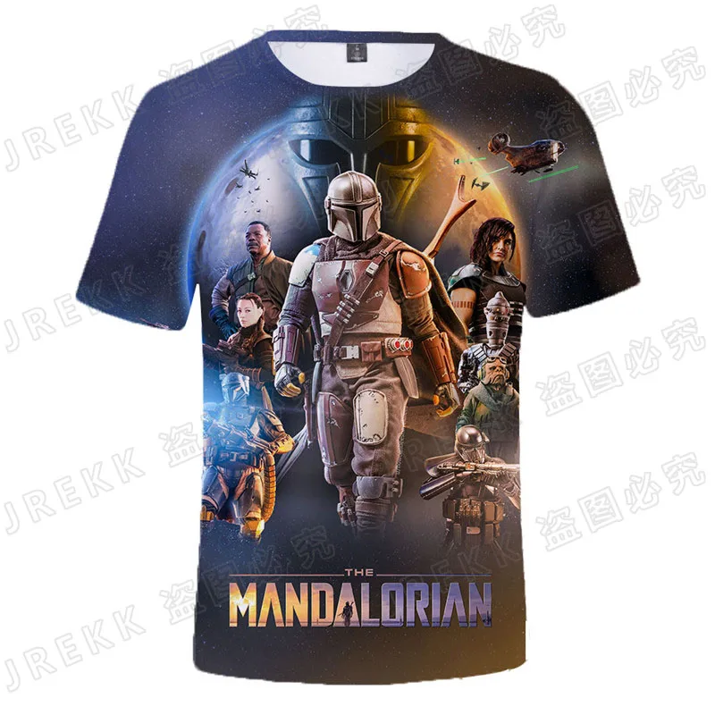 

Star wars The Mandalorian Boba Fett 3D Printed T Shirt Men Women Children Cool Tops T-shirt Boy Girl Kids Baby Yoda Tee Clothing