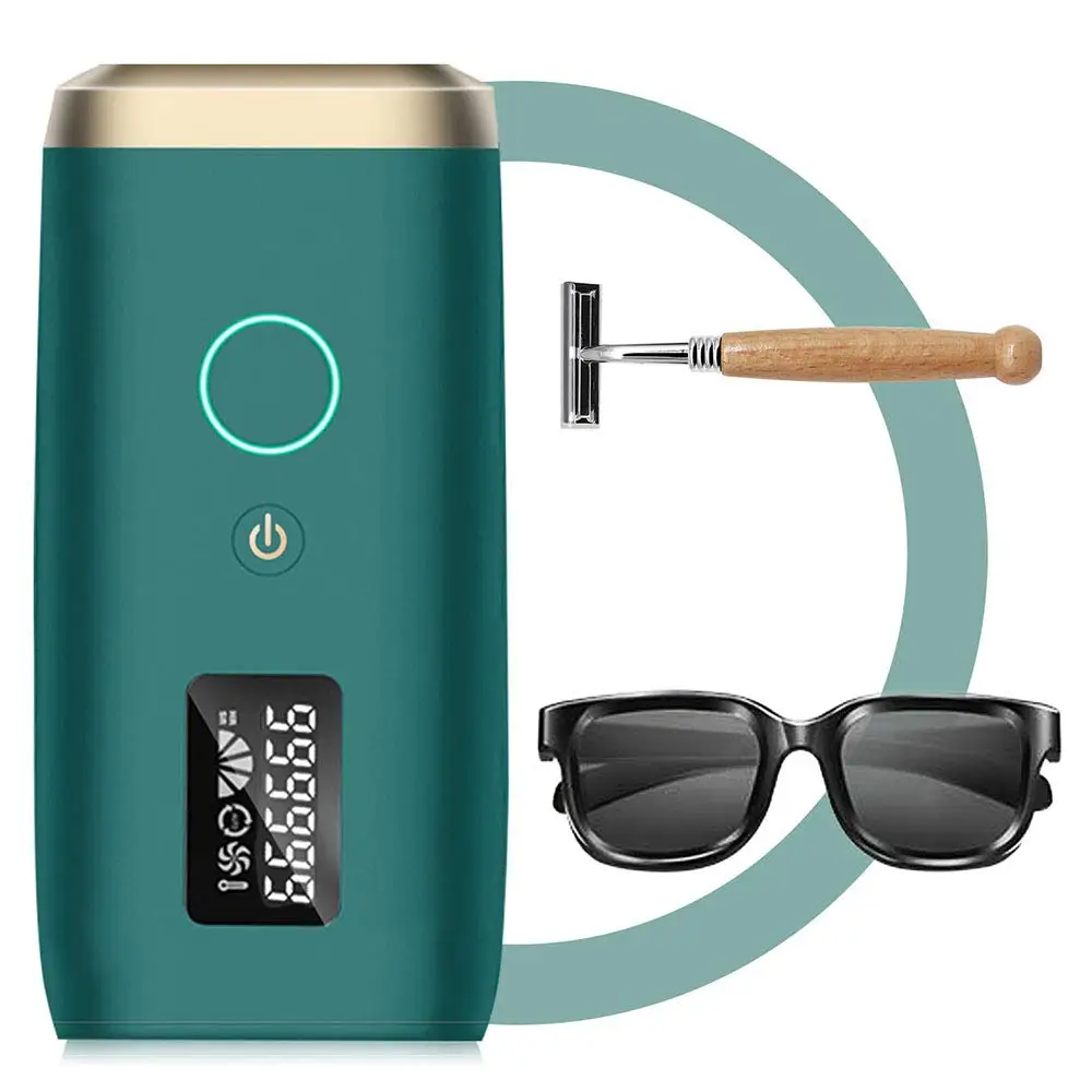 

Laser Hair Removal for Women and Men At-Home IPL Hair Removal Great for Face and body Permanent and Painless Hair Remover Bikini