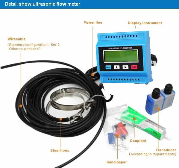 

TUF-2000M Ultrasonic Water Flow Metering Heat Meter