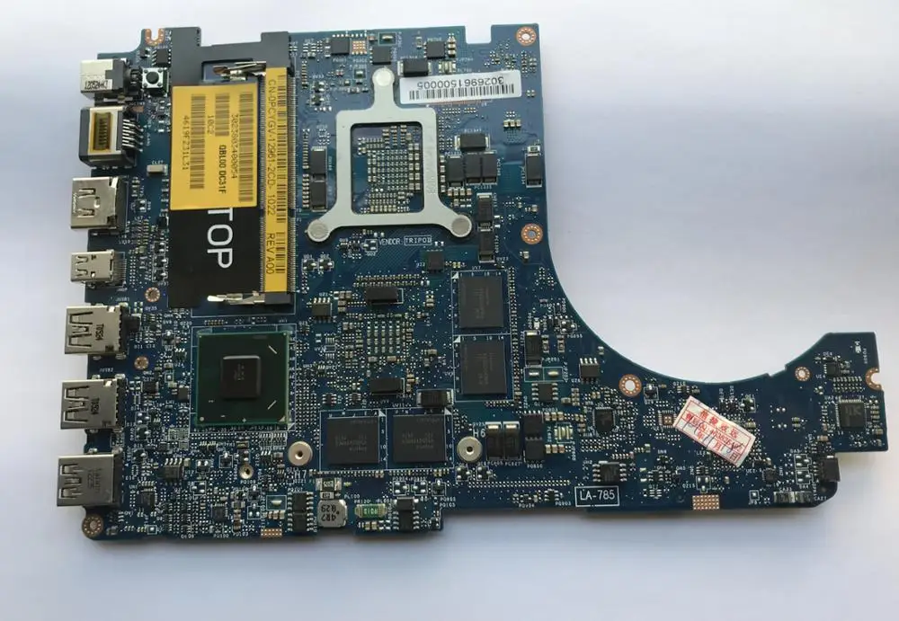 

For Laptop Dell L521X XPS Motherboard I5-3210M LA-7852P CN-09GJGG 09GJGG systemboard test 100%