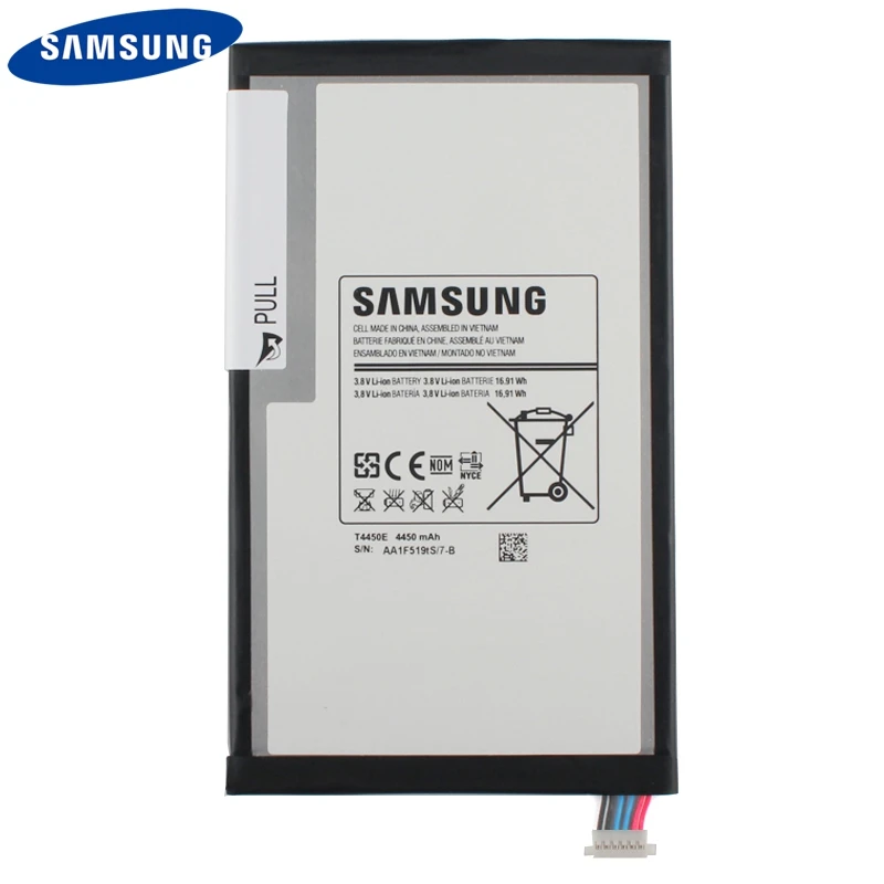 Оригинальный сменный аккумулятор для планшета T4450E Samsung GALAXY Tab 3 8 0 T310 T311 T315 T4450C